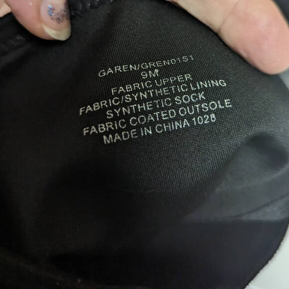 Steve Madden Garren Above Knee Boot Black Faux Suede Fabric Size  9 - Picture 12 of 12